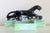 Ceramic Mid-Century Modern Black Panther Ceramic Tv Lamp Base For Sale - Image 7 of 13
