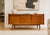 Mid Century Modern styled Handcrafted Credenza / Media Stand. This beauty features exquisite inset hand pulls along the...