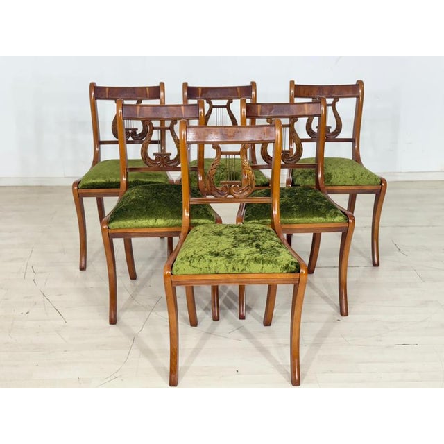 Mahogany Dining Chairs, Set of 6 For Sale - Image 12 of 12