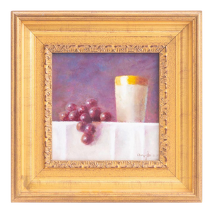Suzanne Douglass Still Life Oil on Masonite, 1994