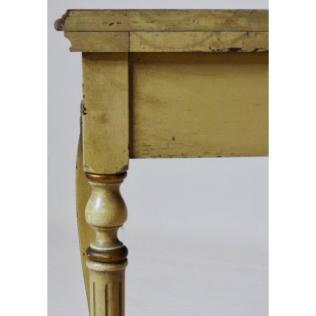 Early 20th Century Hand-Painted Italian Console Table For Sale - Image 9 of 10
