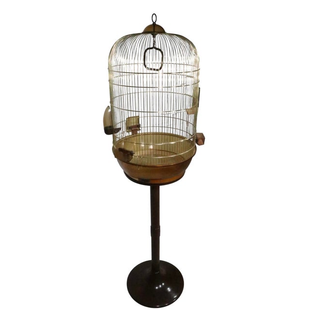 Space Age Fer-Plast Birdcage Made in Italy c.1970's For Sale - Image 10 of 15