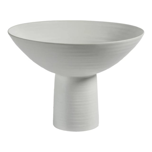 Nurana Funnel Ceramic Bowl, Large For Sale