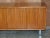 Mid-Century Modern Hardwood Sideboard with Chrome Legs For Sale - Image 4 of 18