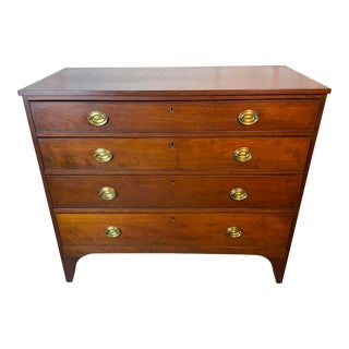 Late 18th Century Cherry Hepplewhite Chest For Sale
