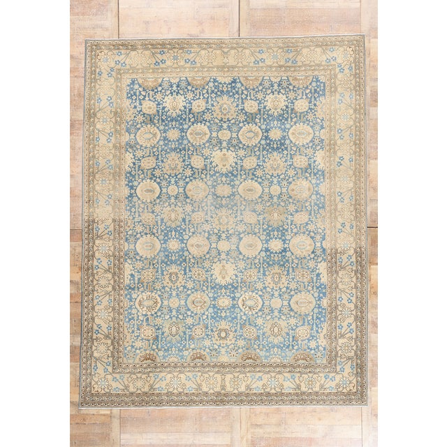 Antique Persian Tabriz Rug, 09'06 X 12'04 For Sale - Image 10 of 10