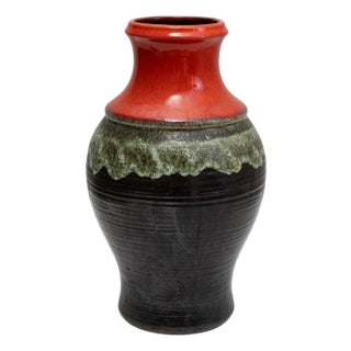 20th Century German Ceramic Vase For Sale