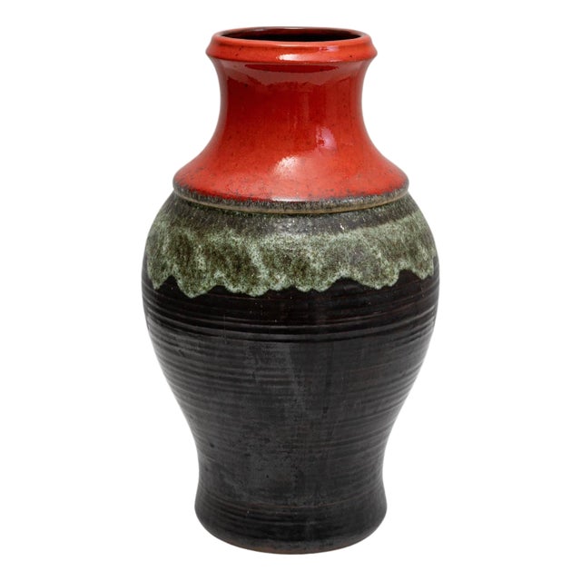 20th Century German Ceramic Vase For Sale