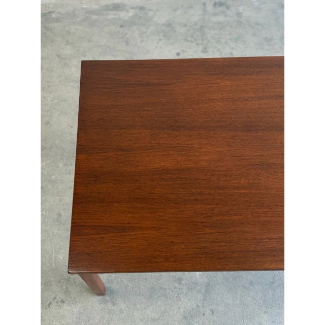 Danish Teak Extendable Dining Table For Sale In Los Angeles - Image 6 of 10