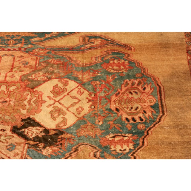 Nazmiyal Collection Antique Persian Bakshaish Rug For Sale - Image 9 of 14