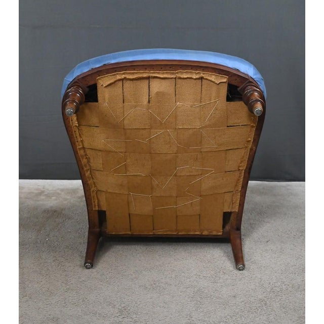 Walnut Bergère Armchair, Early 20th Century For Sale - Image 14 of 16