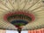 Indonesian Parasol in Wallpaper, Wood and Wool, 1950s For Sale - Image 12 of 18