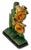 Vintage 1930s Hubley Manufacturing Co. Model #453 Cast Iron "Jonquils" Flower Doorstop With Nice Colors For Sale In Boston - Image 6 of 12
