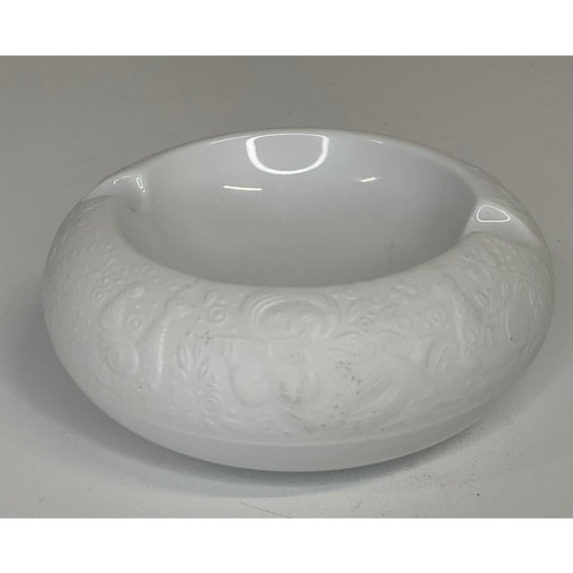 White Vintage The Magic Flute Rosenthal Ashtray For Sale - Image 8 of 10