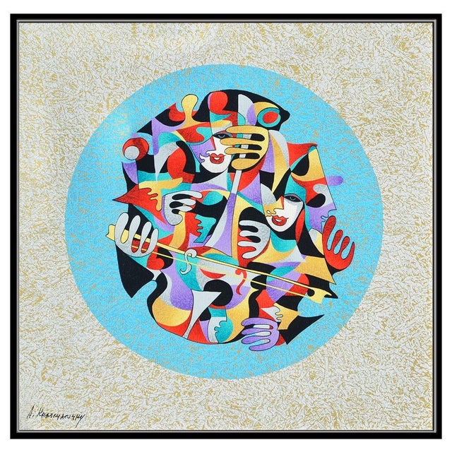 Message us to inquire about custom framing options! (Included for free with every purchase) Thea artwork here, "Cello I",...