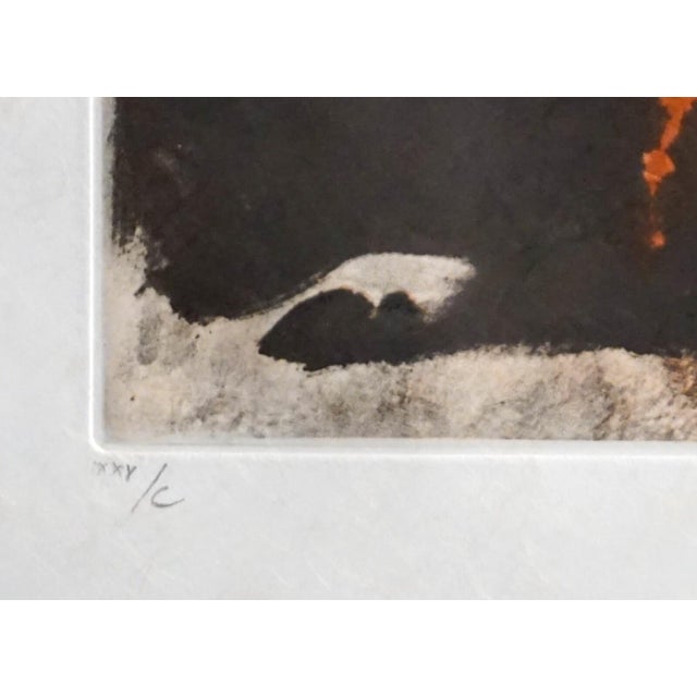 Abstract 1970s Dali La Tauromachie Individuelle Hand Signed Numbered Etching Surreal Art For Sale - Image 3 of 4