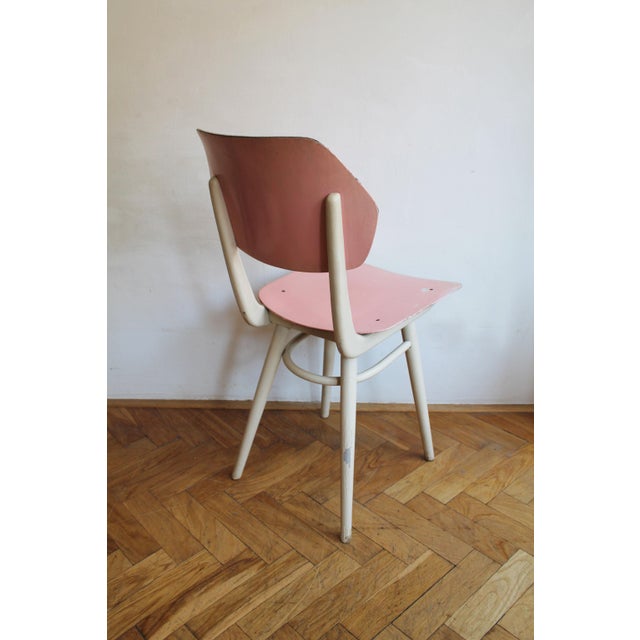 Mid-Century Modern Dining Chairs from TON, Czechoslovakia, 1964, Set of 6 For Sale - Image 16 of 18