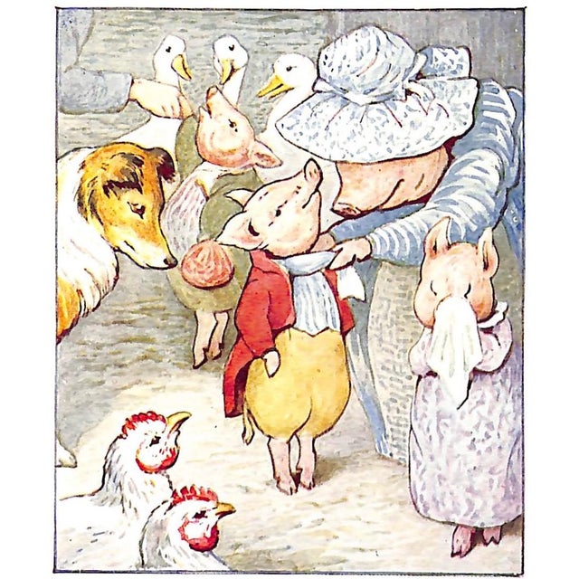 Traditional "The Tale of Pigling Bland" 1941 Potter, Beatrix For Sale - Image 3 of 7