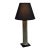 Restoration Hardware 19th Century Zinc Column Table Lamp For Sale