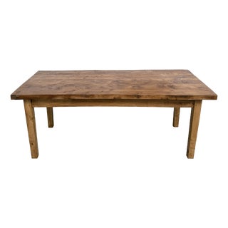 Vintage Oak Table, 1950s For Sale