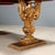 Brown Antique Carved Walnut Burl Coffee Table, 20th Century For Sale - Image 8 of 10