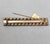 Vintage 1960s Signed Napier Goldtone & Faux-Coral Beaded Bar Brooch For Sale In Philadelphia - Image 6 of 7