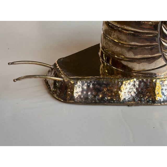 1990s Silver Plate Snail Tureen For Sale In Chicago - Image 6 of 7