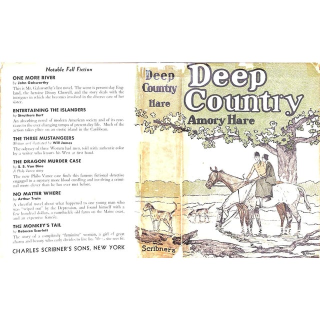 HARE, Amory [303] pp. Charles Scribner's Sons 1933 7 1/2" x 5 1/2" Jacket design by Paul Brown *jacket spine/ top edge w/...