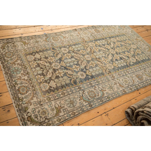 Vintage Distressed Hamadan Rug - 4'4" x 7'1" For Sale - Image 10 of 11