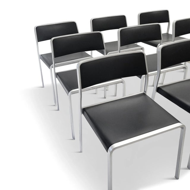 2000 - 2009 Pair of Bridge Chairs by Carlo Tamborini for Pallucco For Sale - Image 5 of 11