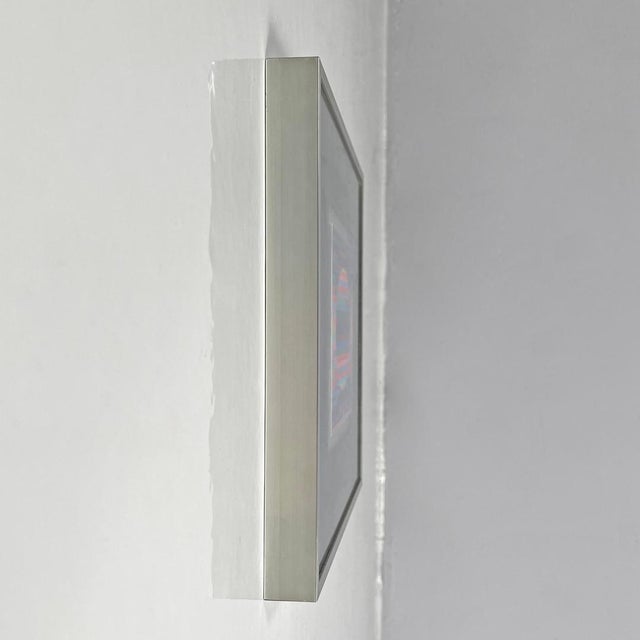 Victor Vasarely, Hungarian Modern Op Art Composition, 1970s, Framed For Sale - Image 4 of 13