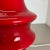 Glass German Red Glass Table Mushroom Desktop Light from Hustadt Lights, 1970s For Sale - Image 7 of 18