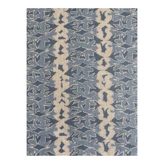 Marika Meyer Textile Linen Fabric Dove Stripe 1 Yard For Sale