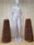 Handcrafted Pili Nut Shells Table or Floor Lamps, USA, 2000s, Set of 2 For Sale - Image 11 of 17