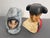 Ceramic Pair Marwal by Brower Spanish Matador & Señorita Chalkware Bust Sculptures For Sale - Image 7 of 8