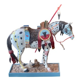 War Pony Statue Figurine For Sale