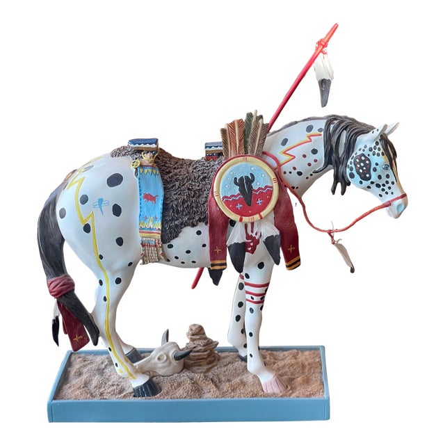 War Pony Statue Figurine For Sale