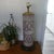 Mid-Century Modern Mid Century Ceramic Table Lamp Incised Geometric Italian Style For Sale - Image 3 of 14