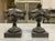 Late 20th Century Ethan Allen Style Sculptural Urn Like Pair, Bronze Color & Heavy - Bookends, Doorstops, Mantel Pieces, Grandmillennial, Cottagecore & European Decor For Sale - Image 5 of 7