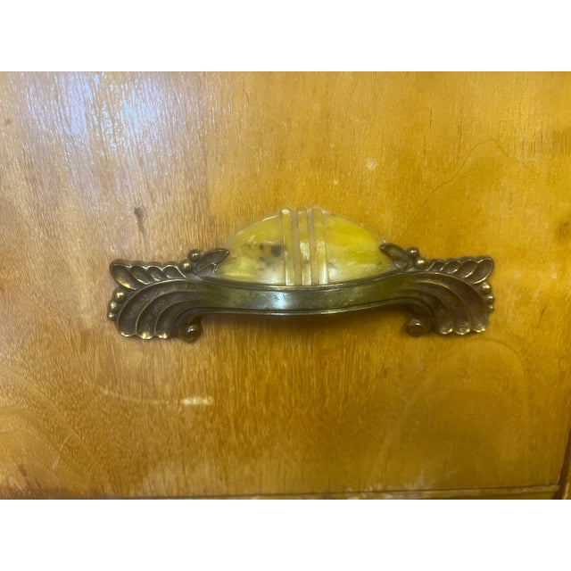 Art Deco waterfall chest handles only, 10 count