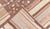 Mid-20th century Finnish Geometric brown, beige wool rug Size: 7'4" × 9'11" (223 × 302 cm) This captivating vintage flat-...