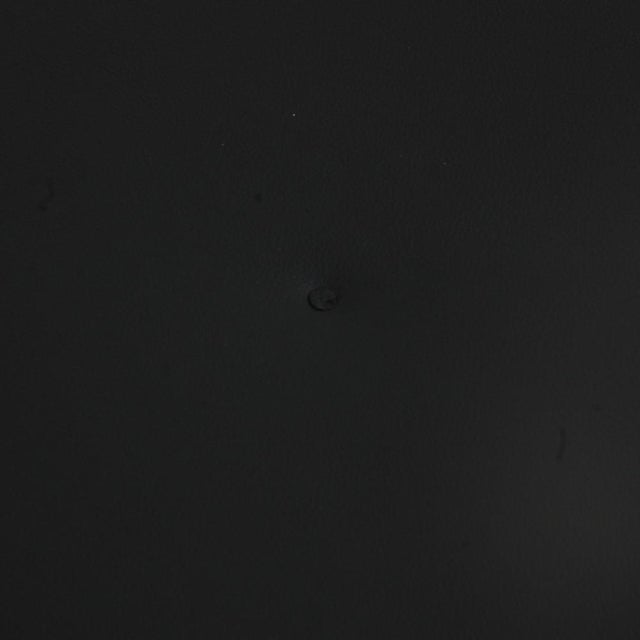 Animal Skin PK33 Stool in Black Bison Leather by Poul Kjærholm, 2000s For Sale - Image 7 of 10