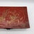 Vintage Chinese Gilt Red Lacquer Leather Document Box With Dragon & Phoenix For Sale - Image 4 of 14
