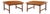 Folke Ohlsson for Dux Mid Century Swedish Teak Side End Tables - Pair For Sale