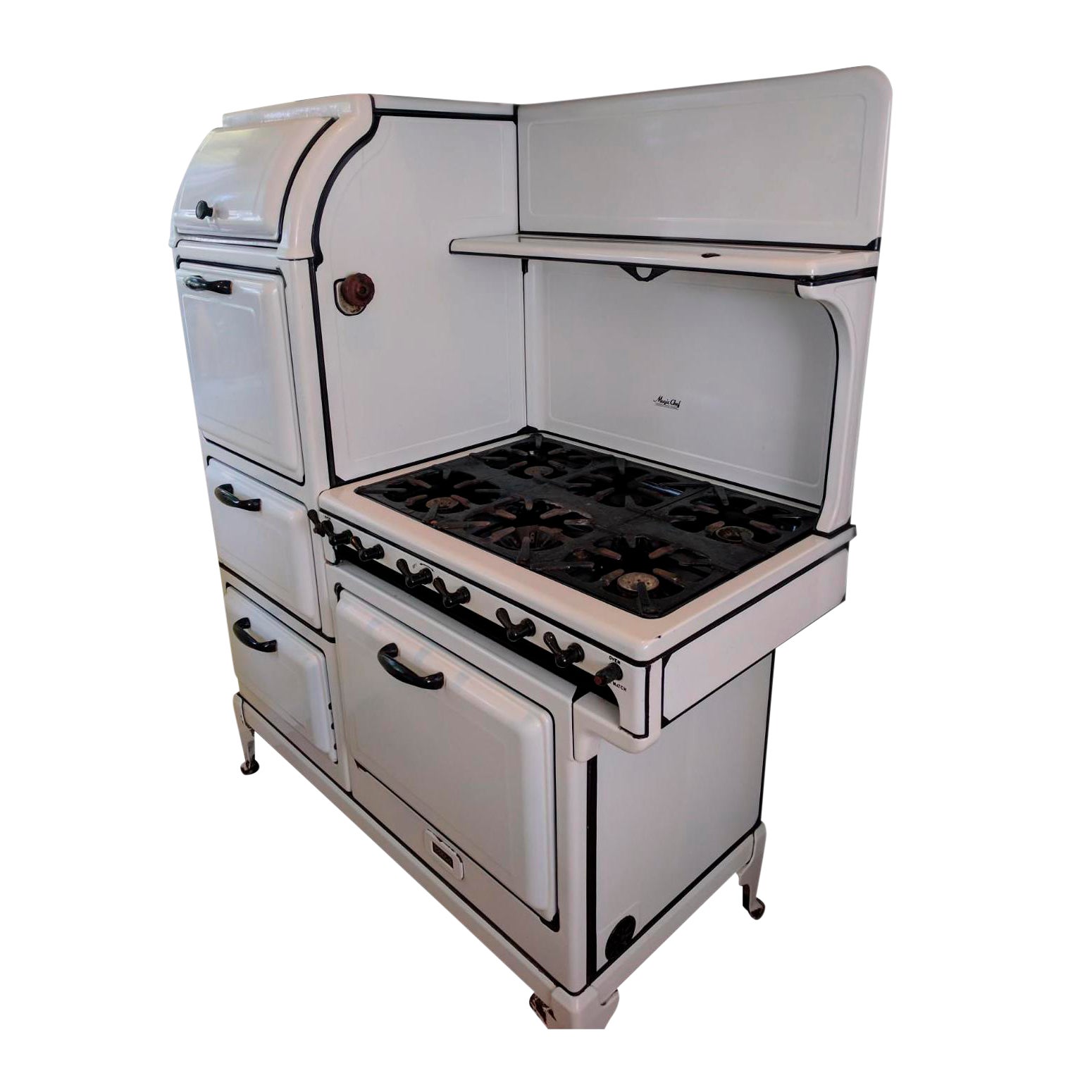 1930s Magic Chef Series 1000 Stove Left Stack Chairish