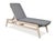 Contemporary Bellevue Outdoor Teak Chaise For Sale - Image 3 of 3