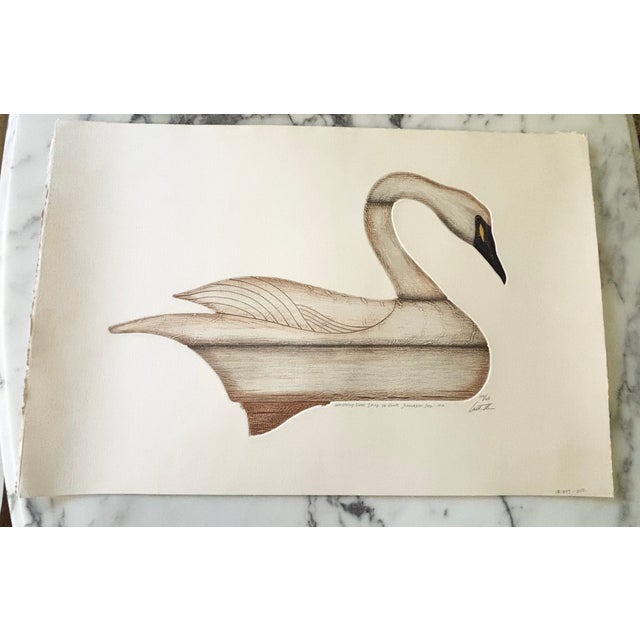 A beautifully executed limited edition wildlife print by American artist Arthur Nevin, renowned for his studies of...