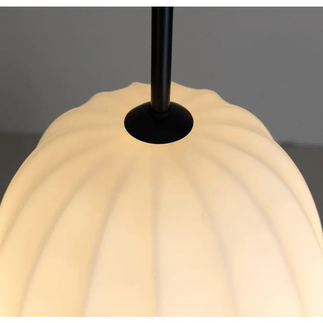 Glass and Metal Table Lamp, 1960 For Sale - Image 10 of 11