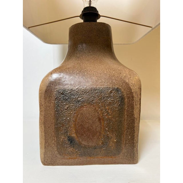 Mid-Century Modern Mid-Century Modern Ceramic Table Lamp, Italy, 1970s For Sale - Image 3 of 4