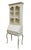 ETHAN ALLEN Country French Collection 32" Secretary Desk w. Display Hutch in White Hand Decorated Finish 26-9204 26-9205...